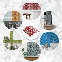 Мозаика из декоративного стекла Sticker wall красная 298х298х4,5мм SW-00002367