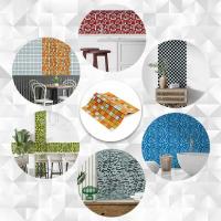 Мозаика из декоративного стекла Sticker wall оранжевая 298х298х4,5мм SW-00002365