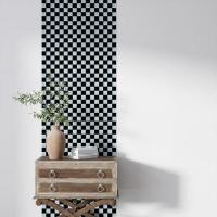 Мозаика из декоративного стекла Sticker wall шахматка 298х298х4,5мм SW-00002366