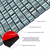 Мозаика зеркальная Sticker wall серебро 298х298х4,5мм SW-00002371