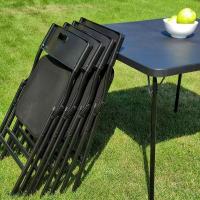 Set of folding furniture Sticker wall (Table and 4 chairs), Black (with bag) SW-00001541
