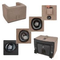 Inflatable chair brown Sticker wall SW-00002291