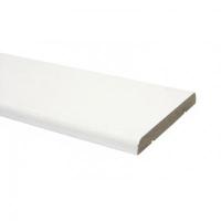 Straight casing 70 mm ECO white smooth, pcs.