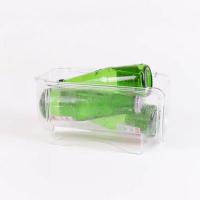 Органайзер для холодильника под бутылку Omak Plastik Deco Bella 20,4x11,3x10,5 см, прозрачный пластик (50819)