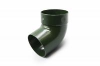Single-joint pipe bend 67° green 100mm RainWay