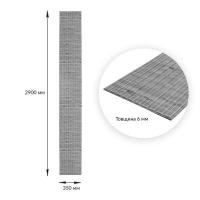 Панель-рейка в рулоне Sticker wall графитовое дерево 2900*350*6мм (D) SW-00002067