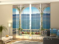 Photocurtain Panel Arches to the sea
