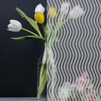 Self-adhesive window film Sticker wall wave 600*10000mm SW-00002652