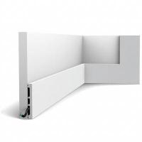 Плінтус із дюрополімеру Orac Decor SX163-RAL9003