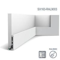 Плинтус из дюрополимера Orac Decor SX163-RAL9003