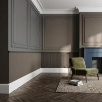 Плинтус из дюрополимера Orac Decor SX183-RAL9003