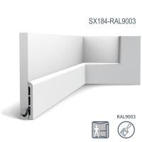 Плинтус из дюрополимера Orac Decor SX184-RAL9003