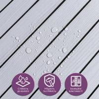 Покриття настінне вінілове 3D рейки Sticker wall 600*600*2,8мм (D) SW-00002193