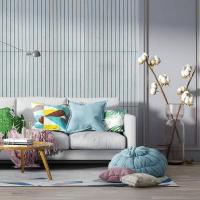 Покрытие настенное виниловое 3D рейки Sticker wall 600*600*2,8мм (D) SW-00002194