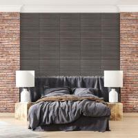 Покрытие настенное виниловое 3D рейки Sticker wall 600*600*2,8мм (D) SW-00002196