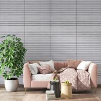 Покриття настінне вінілове 3D рейки Sticker wall 600*600*2,8мм (D) SW-00002198