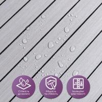 Покриття настінне вінілове 3D рейки Sticker wall 600*600*2,8мм (D) SW-00002198