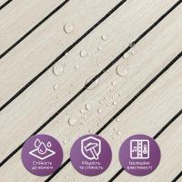 Покриття настінне вінілове 3D рейки Sticker wall 600*600*2,8мм (D) SW-00002200