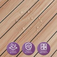 Покрытие настенное виниловое 3D рейки Sticker wall 600*600*2,8мм (D) SW-00002203