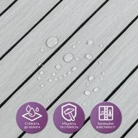 Покрытие виниловое самоклеющееся 3D рейки Sticker wall 600х600х2,8мм SW-00003243