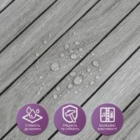 Покрытие виниловое самоклеющееся 3D рейки Sticker wall 600х600х2,8мм SW-00003247