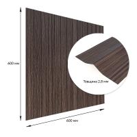 Покриття настінне вінілове 3D рейки Sticker wall 600*600*2,8мм (D) SW-00002195