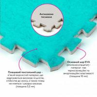 Plush puzzle floor Sticker wall Mint 30*30cm*1cm SW-00002088