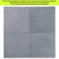 Plush puzzle floor Sticker wall Light gray 60*60*1cm (D) SW-00002081