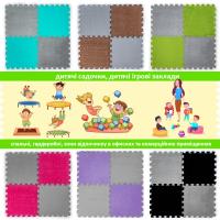 Plush puzzle floor Sticker wall Light gray 30*30*1cm (D) SW-00002080