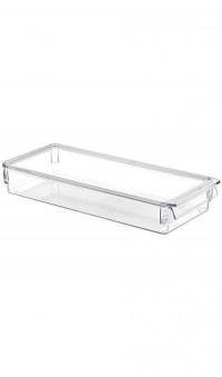 Transparent Emhouse MIDI organizer with lid (36x15x5 cm) EP-626