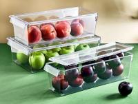 Transparent organizer high with lid Emhouse MAXI EP-617