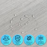 Самоклеящаяся гибкая шелковая штукатурка в рулоне Sticker wall 600х3000х2,5мм Пепельное дерево SW-00002997