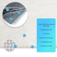 Self-adhesive flexible plaster Sticker wall 600х600х2,5мм White SW-00002989