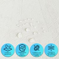 Самоклеящаяся гибкая штукатурка в рулоне Sticker wall 600х3000х2,5мм Белая SW-00002990