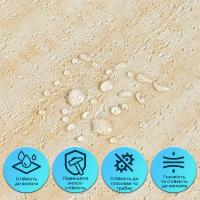 Самоклеящаяся гибкая штукатурка в рулоне Sticker wall 600х3000х2,5мм Песочный SW-00002994