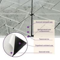 Self-adhesive PET mosaic Sticker wall 30*30cm*4mm (D) SW-00002452
