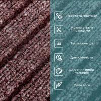 Self-adhesive tiles for carpet Sticker wall mocha 300*300*4,5mm (D) SW-00002488