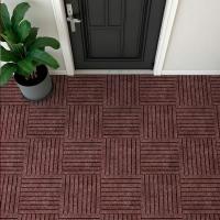 Self-adhesive tiles for carpet Sticker wall mocha 300*300*4,5mm (D) SW-00002488
