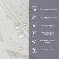 Self-adhesive PET wall tiles Sticker wall 600*300*2mm (D) SW-00002325