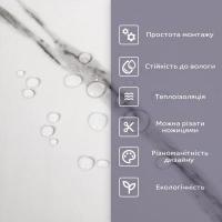 Self-adhesive PET wall tile in a roll Sticker wall 1200х3000х2mm SW-00002669