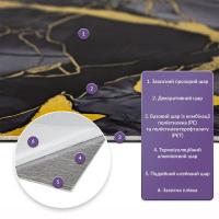 Самоклеящаяся стеновая PET плитка в рулоне Sticker wall 1200х3000х2мм SW-00002670