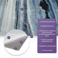 Самоклеящаяся стеновая PET плитка в рулоне Sticker wall 600*3000*2mm (D) SW-00002427