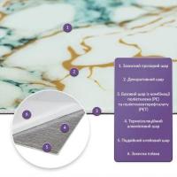 Самоклеящаяся стеновая PET плитка в рулоне Sticker wall 600*3000*2mm (D) SW-00002634