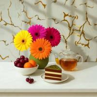 Самоклеящаяся стеновая PET плитка в рулоне Sticker wall 600*3000*2mm (D) SW-00002637