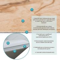 Самоклеящаяся виниловая плитка Sticker wall 600х300х1.5мм МАТ SW-00003249