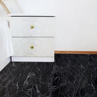 Self-adhesive vinyl tiles in a roll Sticker wall black marble 3000x600x2mm SW-00001289