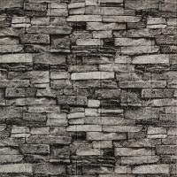 Самоклеящаяся 3D панель Sticker wall под камень серый песчаник 700x770x3мм SW-00001481