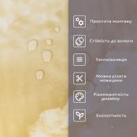 Самоклеящаяся стеновая PET плитка в рулоне Sticker wall 600*3000*2mm (D) SW-00002430