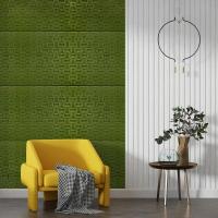 Самоклеящиеся мягкие велюровые панели в рулоне Sticker wall Оливковый 600х2950х7мм SW-00003321