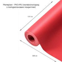 Самоклеюча екошкіра в рулоні Sticker wall 1.37*3m*0.5mm Червоний (D) SW-00002185